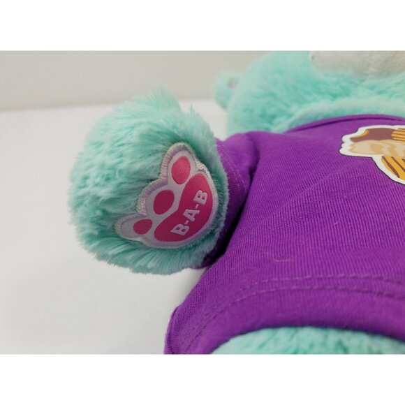Build A Bear Girl Scouts Thin Mints Blue Teddy Bear Plush Stuffed Animal 16" - Picture 6 of 9